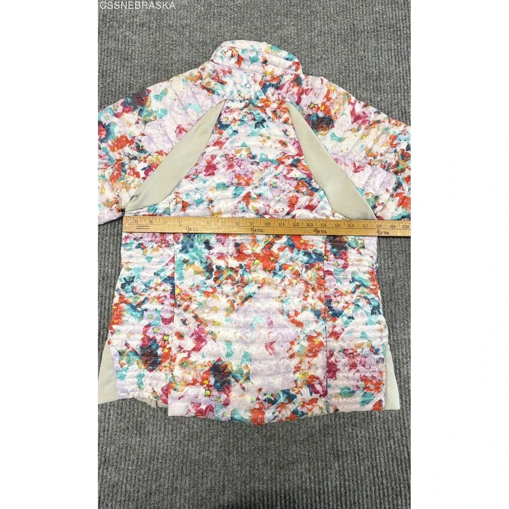 Eddie Bauer Multicolor Women's Packable Lightweight Down Puffer Jacket Floral -M